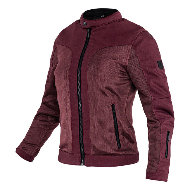 *5 WORKING DAYS EXTRA TRANSIT TIME* John Doe Aero mesh jacket women bordeaux JACKETS FEMALE John Doe