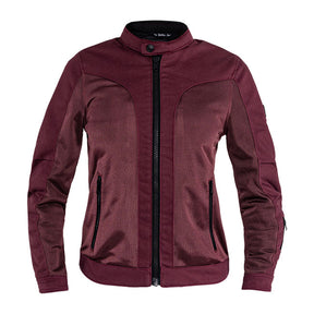 *5 WORKING DAYS EXTRA TRANSIT TIME* John Doe Aero mesh jacket women bordeaux JACKETS FEMALE John Doe