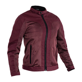 *5 WORKING DAYS EXTRA TRANSIT TIME* John Doe Aero mesh jacket women bordeaux JACKETS FEMALE John Doe