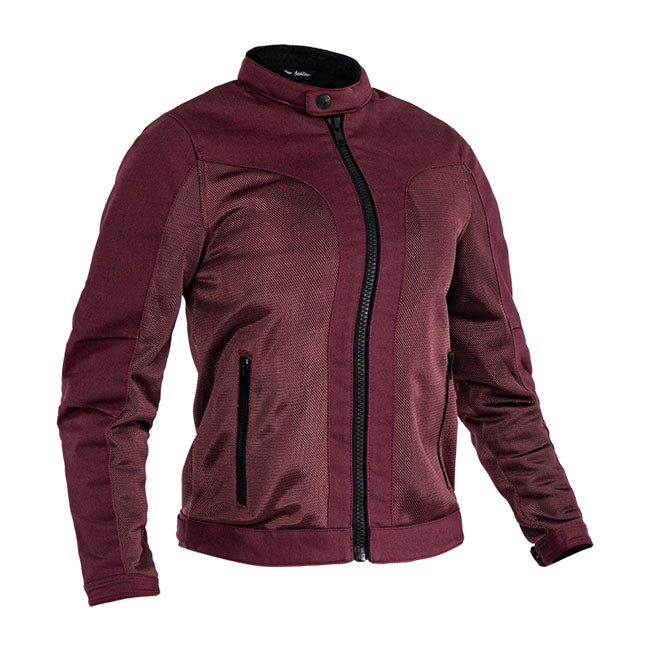 *5 WORKING DAYS EXTRA TRANSIT TIME* John Doe Aero mesh jacket women bordeaux JACKETS FEMALE John Doe