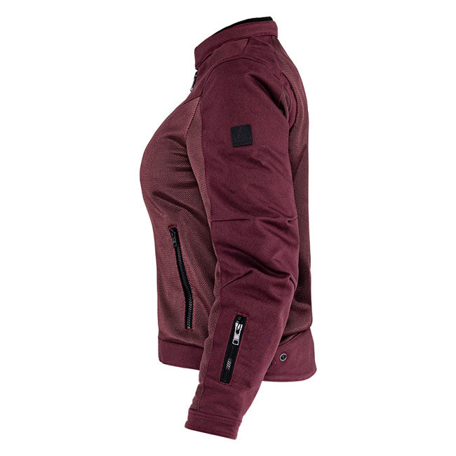 *5 WORKING DAYS EXTRA TRANSIT TIME* John Doe Aero mesh jacket women bordeaux JACKETS FEMALE John Doe