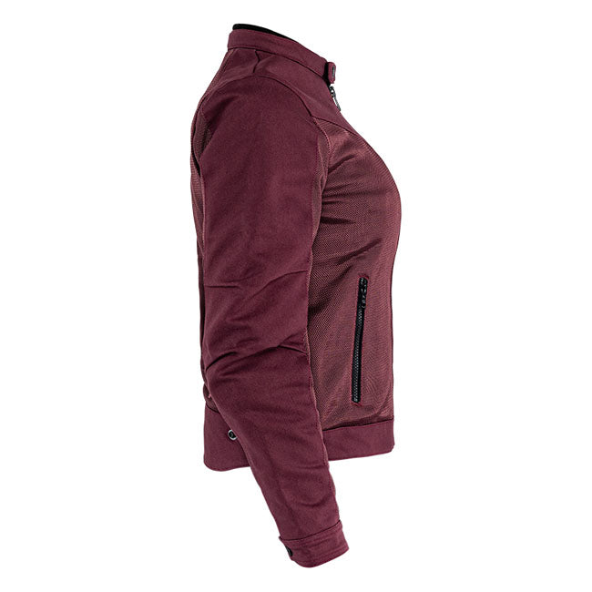 *5 WORKING DAYS EXTRA TRANSIT TIME* John Doe Aero mesh jacket women bordeaux JACKETS FEMALE John Doe