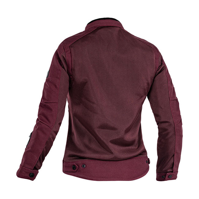 *5 WORKING DAYS EXTRA TRANSIT TIME* John Doe Aero mesh jacket women bordeaux JACKETS FEMALE John Doe