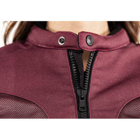 *5 WORKING DAYS EXTRA TRANSIT TIME* John Doe Aero mesh jacket women bordeaux JACKETS FEMALE John Doe