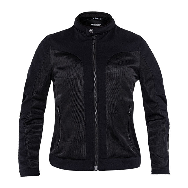*5 WORKING DAYS EXTRA TRANSIT TIME* John Doe Aero mesh jacket women black JACKETS FEMALE John Doe