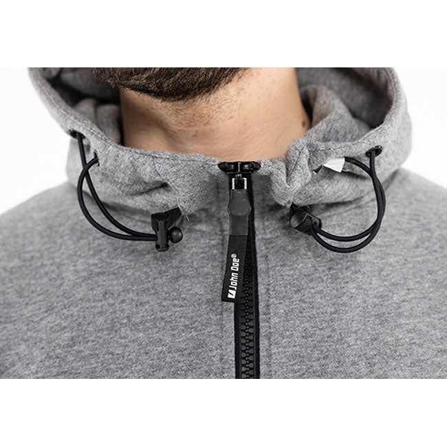 John Doe XTM hoodie grey melange HOODIES John Doe