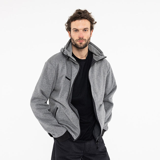 John Doe XTM hoodie grey melange HOODIES John Doe