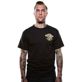 Lucky 13 Booze, Bikes & Broads T Shirt Black Lucky 13