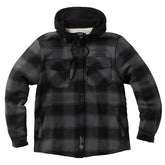 West Coast Choppers "Hell Bent" Flannel Jacket - Charcoal & Black Jackets Male West Coast Choppers S