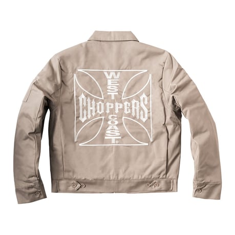 WCC OG Lined Workjacket, Sand Jacket West Coast Choppers
