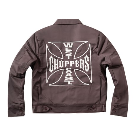 WCC OG Lined Workjacket, Chocolate Brown Jacket West Coast Choppers