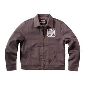 WCC OG Lined Workjacket, Chocolate Brown Jacket West Coast Choppers
