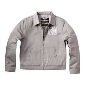 WCC OG Lined Workjacket, Silver Gray Jacket West Coast Choppers