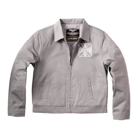 WCC OG Lined Workjacket, Silver Gray Jacket West Coast Choppers