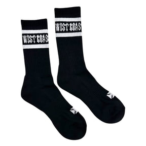WCC OG Crew Socks, Black Socks West Coast Choppers