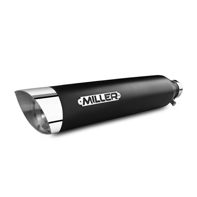 *2 Weeks Extra Transit Time* Miller, Destiny Slip On Mufflers. Euro 5. Matte Black Exhaust Slip-Ons And Mufflers Miller Exhaust