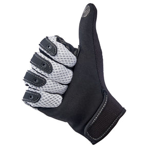 Biltwell Anza gloves white/black GLOVES Biltwell