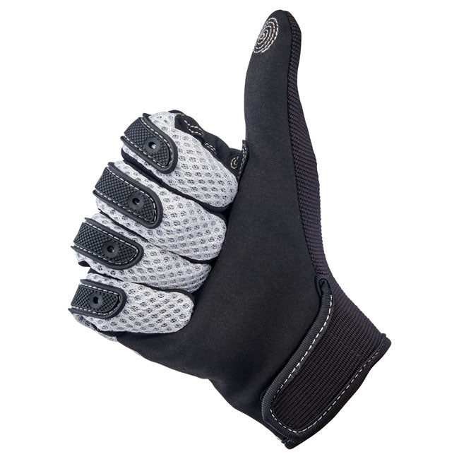 Biltwell Anza gloves white/black GLOVES Biltwell