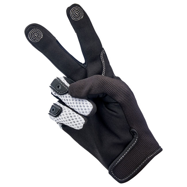 Biltwell Anza gloves white/black GLOVES Biltwell