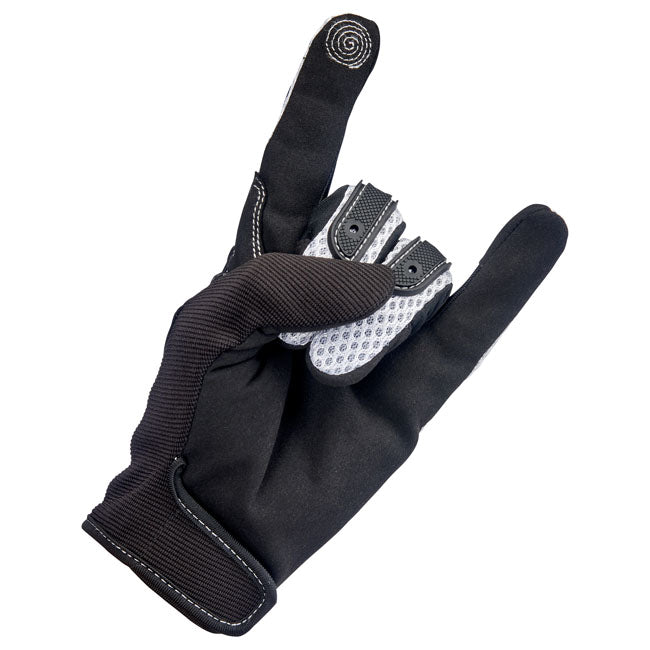Biltwell Anza gloves white/black GLOVES Biltwell