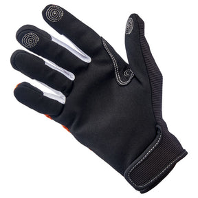 Biltwell Anza gloves orange/black GLOVES Biltwell