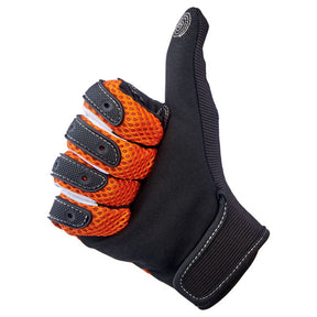 Biltwell Anza gloves orange/black GLOVES Biltwell