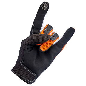 Biltwell Anza gloves orange/black GLOVES Biltwell