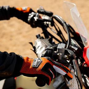Biltwell Anza gloves orange/black GLOVES Biltwell