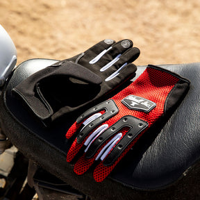 Biltwell Anza gloves red/black GLOVES Biltwell