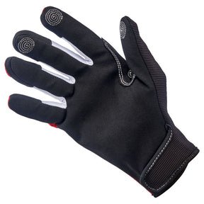 Biltwell Anza gloves red/black GLOVES Biltwell