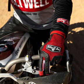 Biltwell Anza gloves red/black GLOVES Biltwell