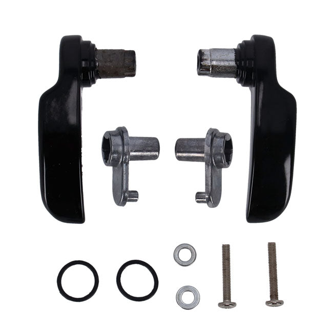Saddlebag lid lifter set. Black SADDLEBAGS MISC Mcs