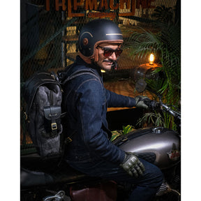 Trip Machine, Moto Exclusive Utility Pouch. Black TOURING LUGGAGE Tripmachine