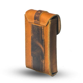 Trip Machine, Moto Exclusive Utility Pouch. Vintage Tan TOURING LUGGAGE Tripmachine