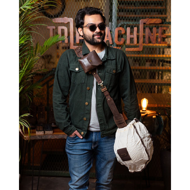 Trip Machine Helmet Harness mocha BAGS Tripmachine
