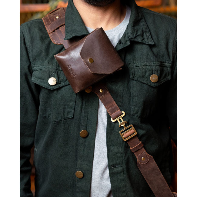Trip Machine Helmet Harness mocha BAGS Tripmachine