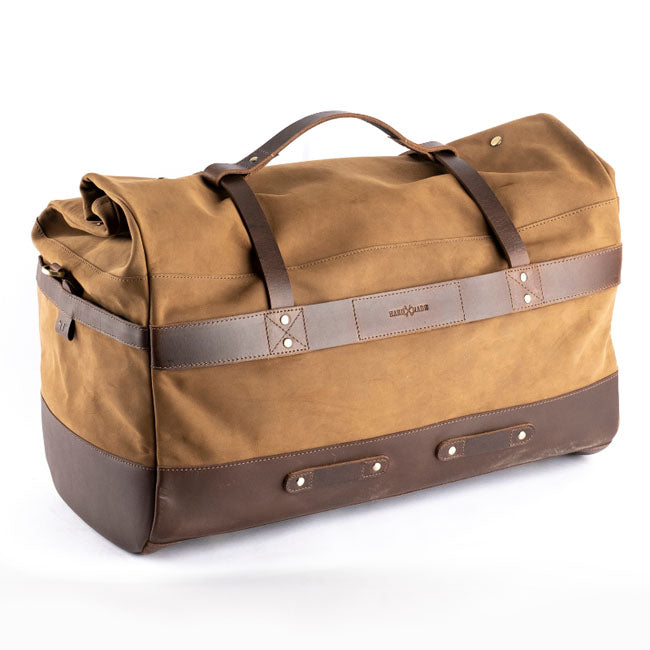 Trip Machine, Outlaw duffle bag. 50 liter. Tobacco Brown TOURING LUGGAGE Tripmachine