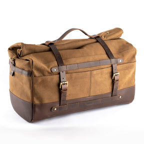 Trip Machine, Outlaw duffle bag. 50 liter. Tobacco Brown TOURING LUGGAGE Tripmachine