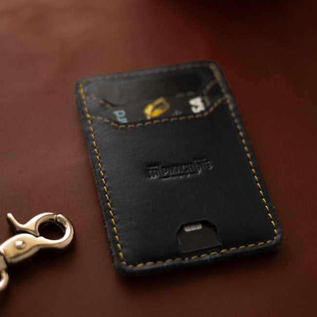 Trip Machine Wiberg cardholder black WALLETS Tripmachine