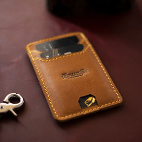 Trip Machine Wiberg cardholder Vintage Tan WALLETS Tripmachine