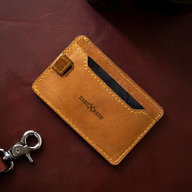 Trip Machine Wiberg cardholder Vintage Tan WALLETS Tripmachine