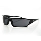 ZANheadgear Utah Sunglass Gloss Black Frame Smoked Lens EYEWEAR Zan Headgear
