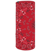 ZANheadgear Motley Tube® Sportflex® UPF50+ Series Red Paisle TUNNELS Zan Headgear