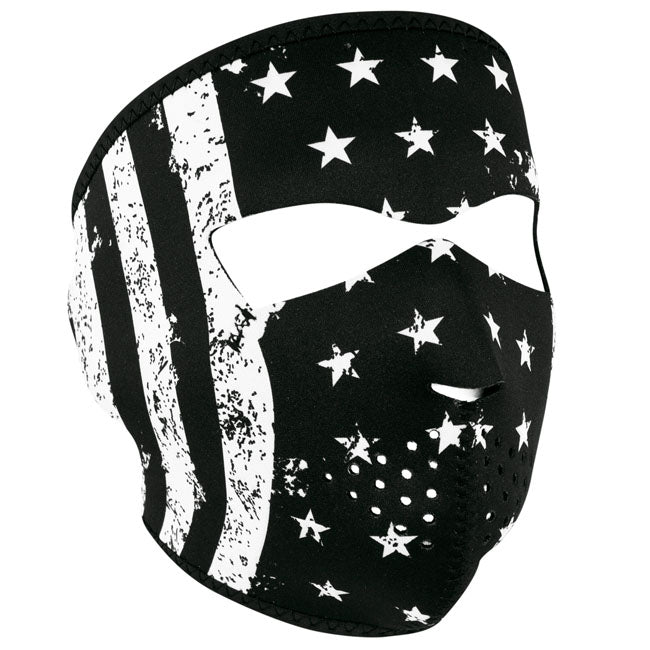 ZANheadgear Full Mask Neoprene Vintage Flag TUNNELS Zan Headgear