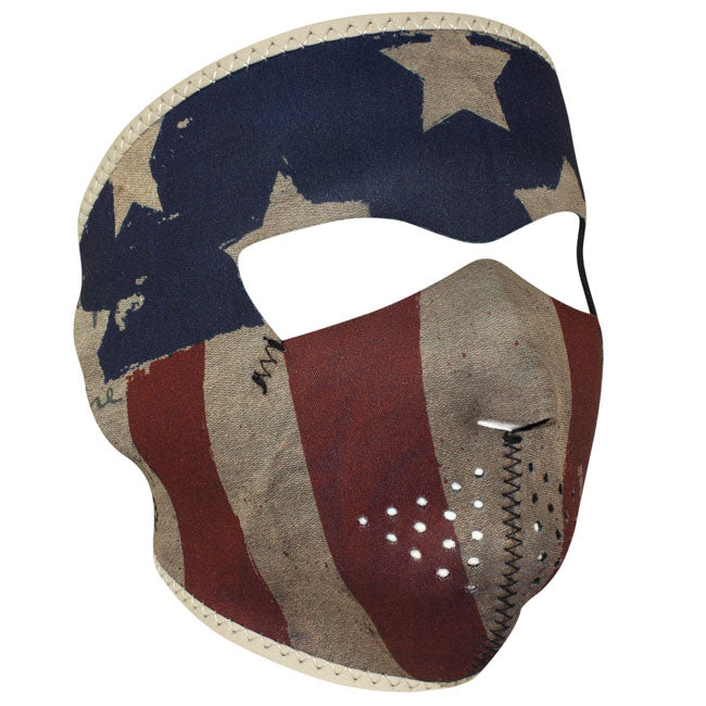 ZANheadgear Full Mask Neoprene Patriot TUNNELS Zan Headgear