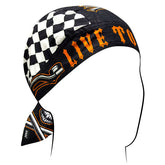 ZANheadgear Flydanna® Cotton Ride to Live HATS Zan Headgear
