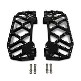 Burly Brand Burly Brand Mx Evolution Rider Floorboards Blk Floorboards Burly Brand