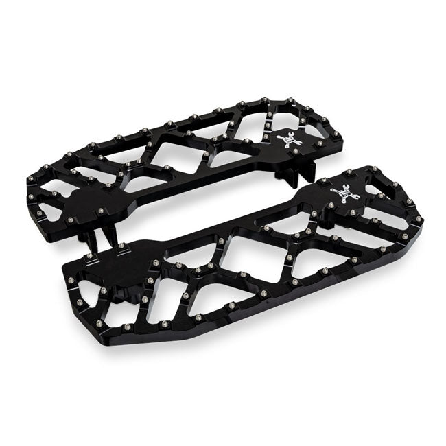 Burly Brand Burly Brand Mx Evolution Rider Floorboards Blk Floorboards Burly Brand
