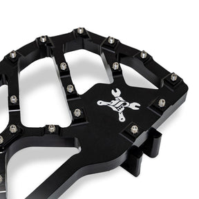 Burly Brand Burly Brand Mx Evolution Rider Floorboards Blk Floorboards Burly Brand