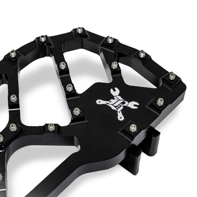 Burly Brand Burly Brand Mx Evolution Rider Floorboards Blk Floorboards Burly Brand